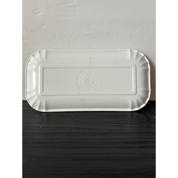 Floral Apple Green Melamine Small Tray by 180 Degrees 8"x 4" Cottage-Core Boho - Picture 4 of 7